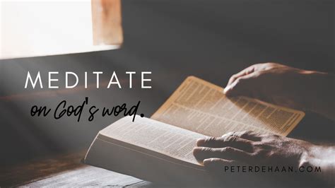 How to meditate on god's word. Things To Know About How to meditate on god's word. 